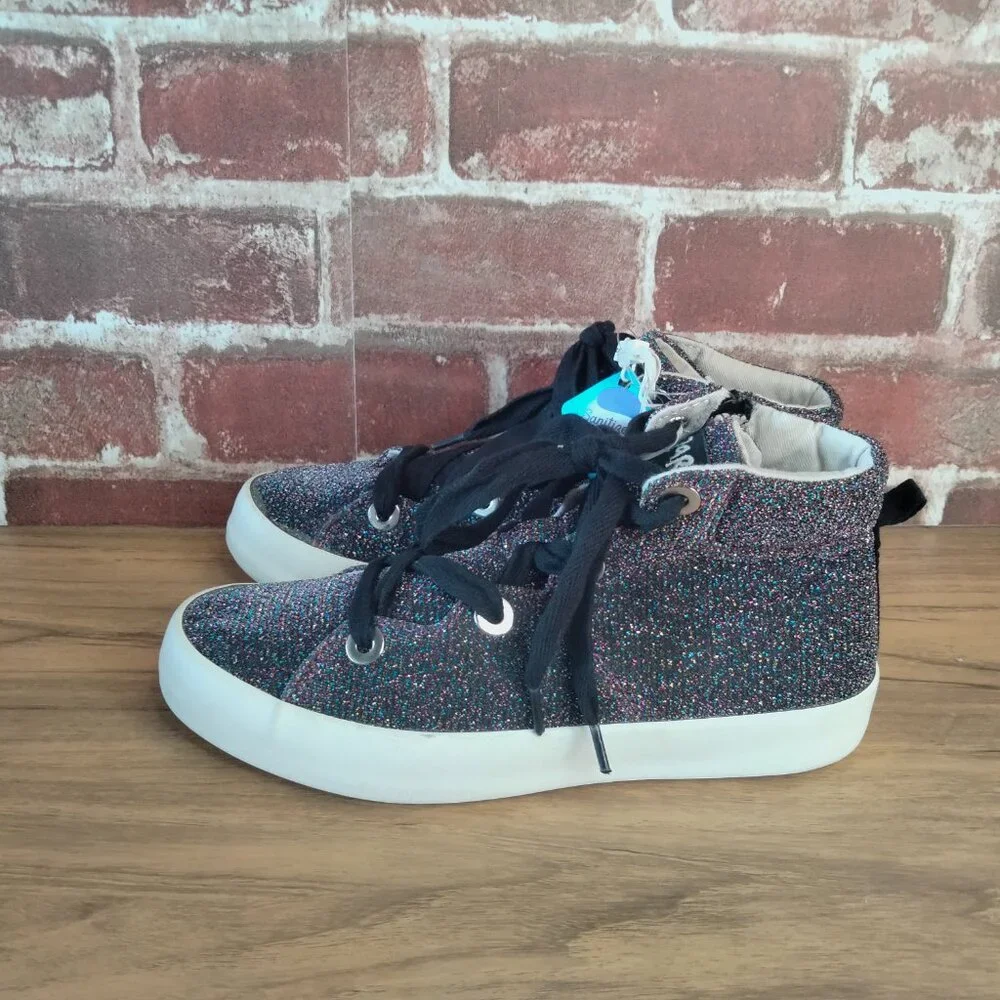 Zara Girls Size 5.5 Shoes Sparkle Sneakers NWT EU 36 - Picture 4 of 8